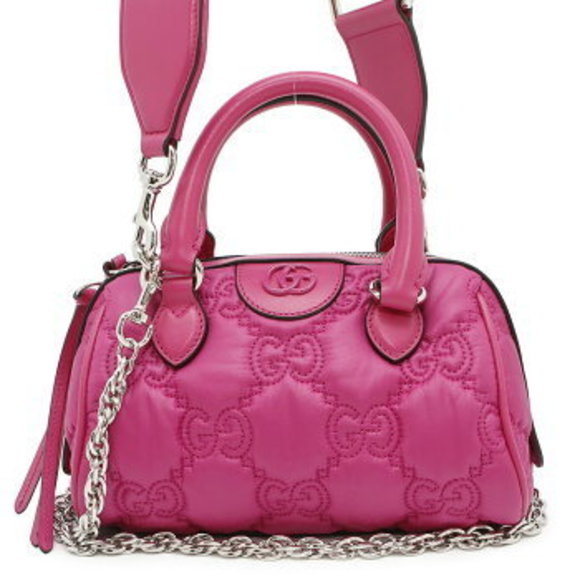 Gucci GG Matelasse Nylon Shoulder Bag - Picture 1 of 8